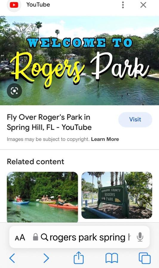 Cozy Cottage River House Weeki Wachee Exterior foto